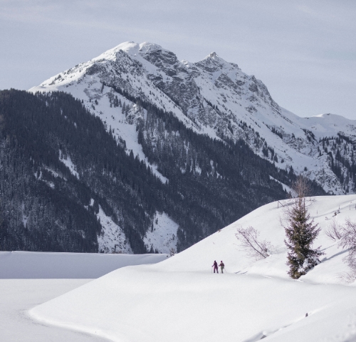 Schneeschuhwandern und Winterurlaub Winklhof Saalfelden